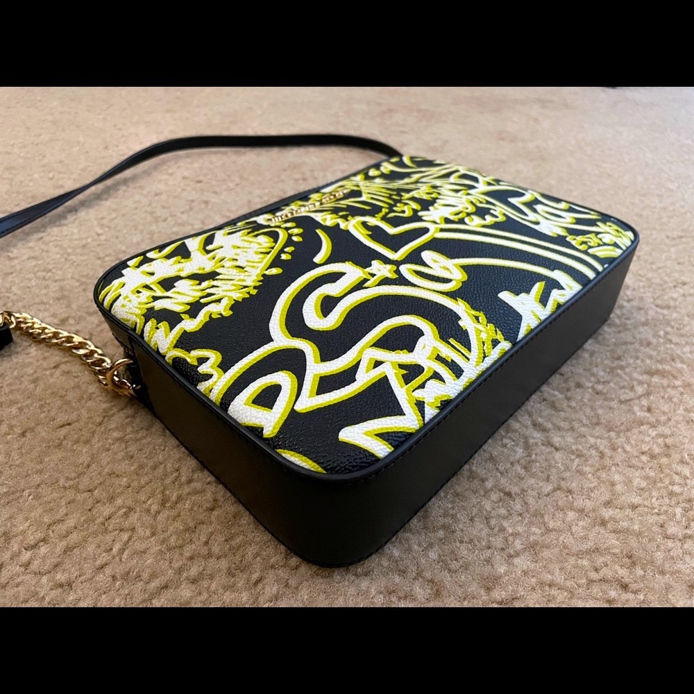 Micheal Kors Neon Graffiti Cross Body Purse
